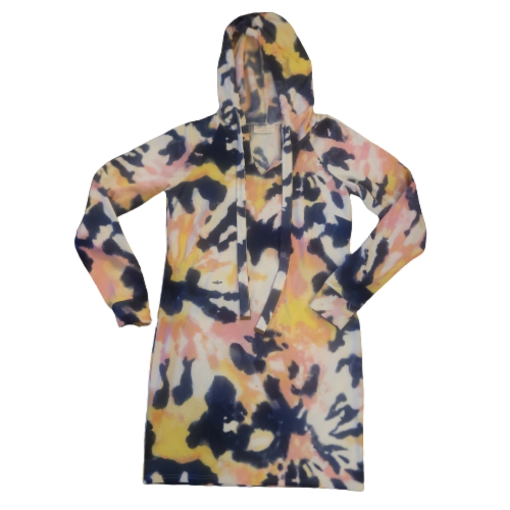 Bobbie Brooks Tie Die Sweatshirt Dress sz M